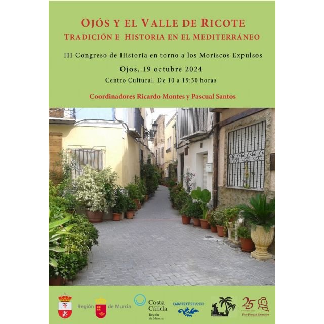 La Asociación San Bartolomé, en el III Congreso de Historia sobre los moriscos expulsos del Valle de Ricote - 1, Foto 1