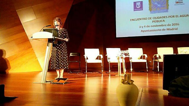 Representantes de Podemos en la Región participan en el Encuentro de Ciudades por el Agua Pública - 1, Foto 1