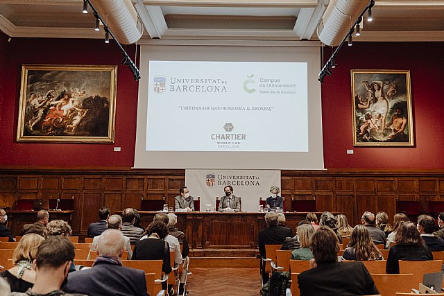 Chartier World LAB Barcelona impartirá la primera Cátedra de “gastronomía y aromas” de la historia de la Universidad de Barcelona - 1, Foto 1