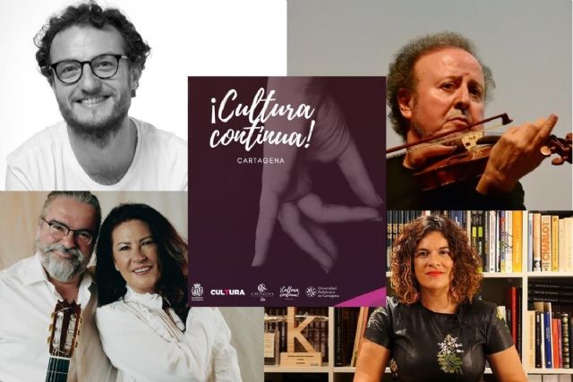 Cultura Continua finaliza este mes con dos cursos y dos masterclass para artistas en Cartagena - 1, Foto 1