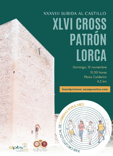 El ´XXIII Circuito de carreras populares´ arranca con novedades el próximo 10 de noviembre con el XLVI Cross Patrón de Lorca - 2, Foto 2