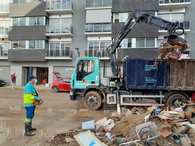 Murcia fortalece el dispositivo de ayuda a los municipios afectados por la DANA con maquinaria pesada y más efectivos - 2, Foto 2