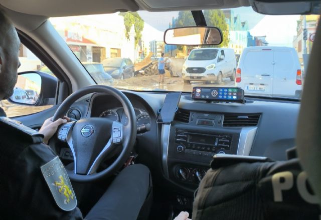 La Policía Local de Lorca colabora durante el fin de semana en labores de emergencia en Valencia por los efectos de la DANA - 3, Foto 3