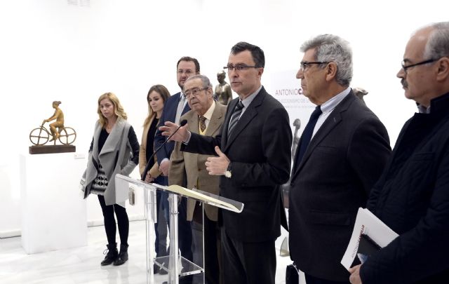 Antonio Campillo lidera una exposición con 33 artistas y medio centenar de obras que se exponen, por primera vez, en La Glorieta - 3, Foto 3