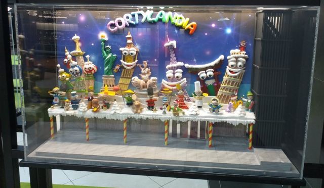 Las maquetas de la historia de Cortylandia en El Corte Inglés Myrtea - 1, Foto 1