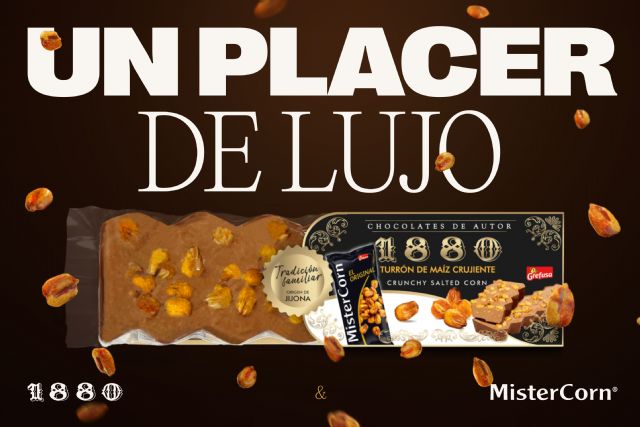 Mistercorn y 1880 crean el turrón más crujiente y sabroso del mercado - 1, Foto 1