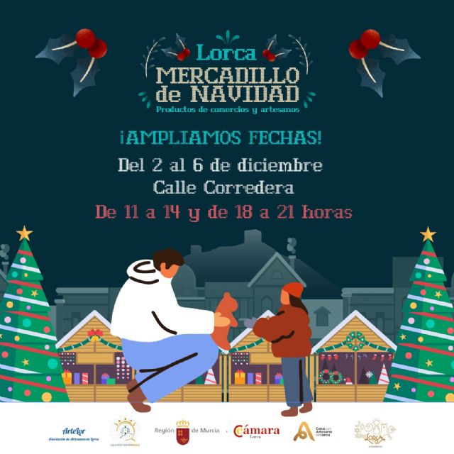 El Mercadillo Navideño de Lorca permanecerá abierto hasta el próximo miércoles, 6 de diciembre - 3, Foto 3