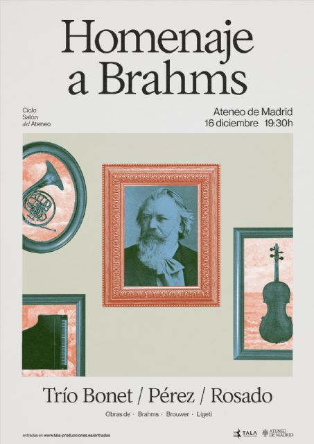 ´Homenaje a Brahms´, último concierto del año del ciclo Salón del Ateneo - 2, Foto 2