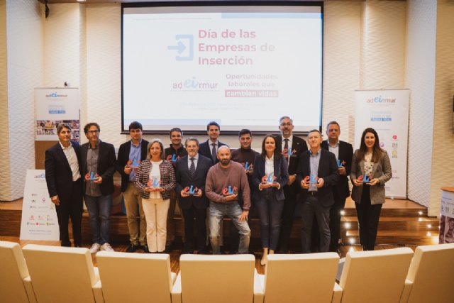 Reconocimiento y apoyo para Adeirmur durante el Día Regional de las Empresas de Inserción 2023 - 1, Foto 1