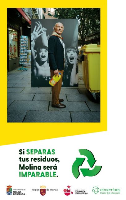 El Ayuntamiento pone en marcha la campaña Si separas tus residuos, Molina será imparable para promover la colaboración ciudadana en la separación de los residuos - 1, Foto 1