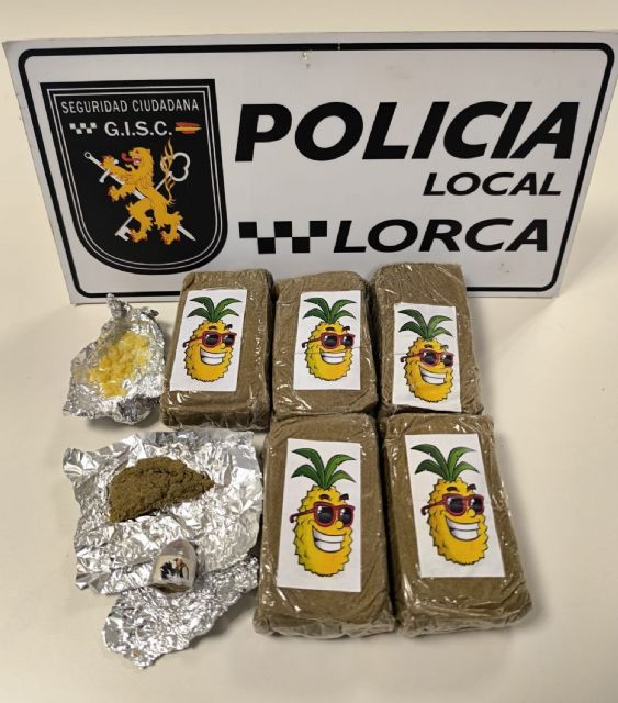 La Policía Local de Lorca detiene a tres personas por tráfico de drogas - 2, Foto 2