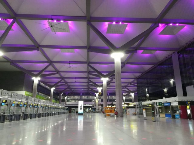 El aeropuerto de Málaga se renueva con iluminación inteligente - 1, Foto 1