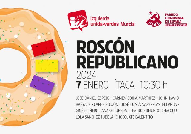 IU-Verdes Murcia celebra su tradicional Roscón Republicano en homenaje al pueblo Palestino - 2, Foto 2