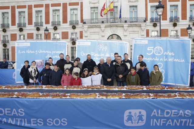 El Roscón de Reyes de Aldeas Infantiles SOS regresa a la Puerta del Sol - 1, Foto 1