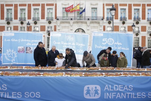 El Roscón de Reyes de Aldeas Infantiles SOS regresa a la Puerta del Sol - 2, Foto 2