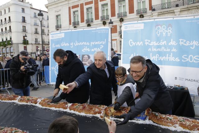 El Roscón de Reyes de Aldeas Infantiles SOS regresa a la Puerta del Sol - 3, Foto 3