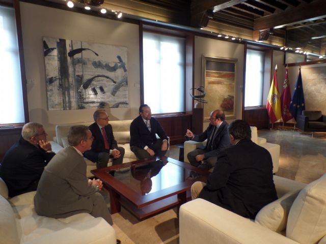 El Presidente de la Comunidad, Pedro Antonio Sánchez, recibe al Colegio Oficial de Periodistas de la Región de Murcia - 2, Foto 2