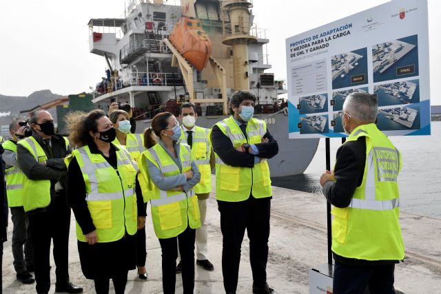 López Miras: La Región de Murcia se consolida como puerta de entrada a Europa de uno de los combustibles del futuro - 1, Foto 1