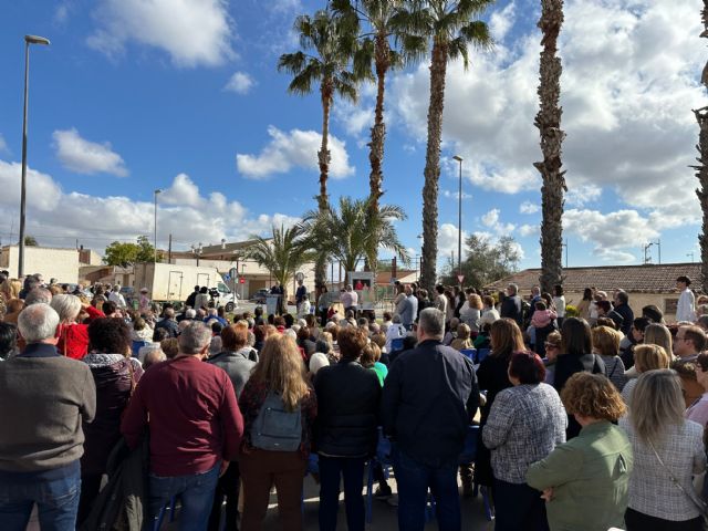 Balsicas dedica un jardín a sus “Maestros” Baltasar Sánchez y Mª del Carmen Martínez - 1, Foto 1