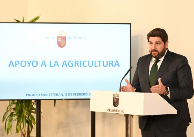 López Miras anuncia que la Comunidad ya trabaja en un plan de ayudas al sector agrícola - 2, Foto 2