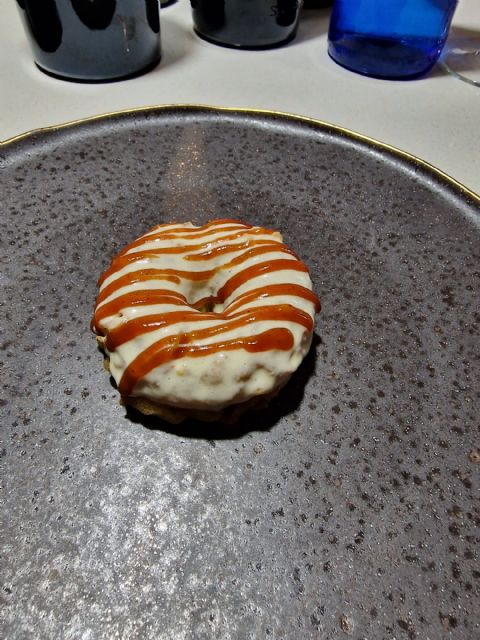 El donut de carrillera de Taberna La Cepa, ganador de las I Jornadas Gastronómicas del chato murciano en Lorca organizadas por Hostelor - 2, Foto 2