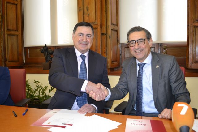 La Universidad de Murcia y el Ayuntamiento de Librilla firman un convenio para crear una sede permanente en el municipio - 1, Foto 1