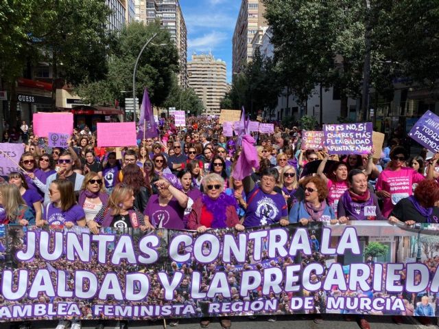 María Marín: El intento del Gobierno regional de prohibir las manifestaciones feministas ha sido una auténtica cacicada - 1, Foto 1
