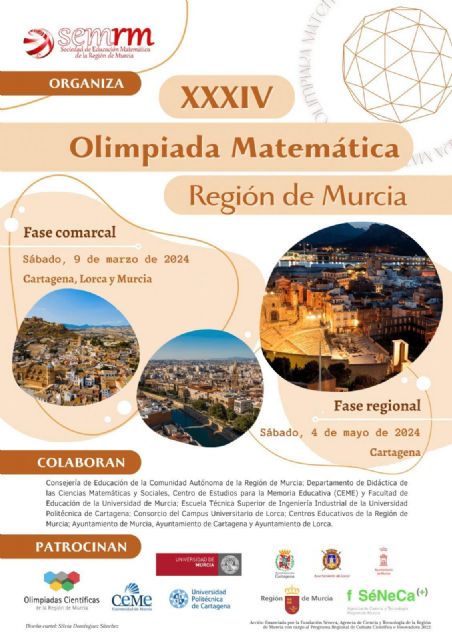 Más de un centenar de alumnos participarán en la fase comarcal de la Olimpiada Matemática que se celebrará en Lorca - 1, Foto 1