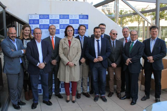 Isabel Franco y Mario Gómez y Francisco Caparrós, de Cs, aseguran que el Gorgel y la ZAL de Cartagena son infraestructuras y servicios irrenunciables para el desarrollo de la Región de Murcia - 1, Foto 1