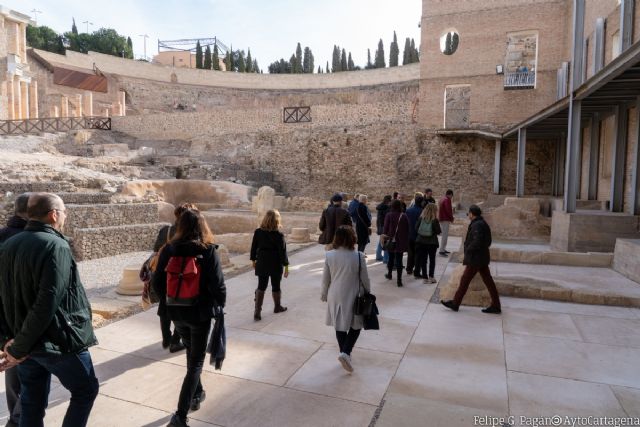 Vuelven las visitas al Pórtico del Teatro Romano de Cartagena en el mes de abril - 1, Foto 1