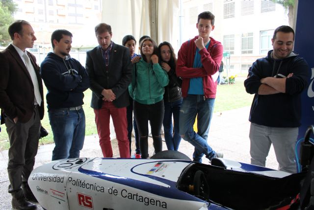 El Ayuntamiento buscará colaboraciones con los jóvenes del Racing Team de la UPCT - 3, Foto 3