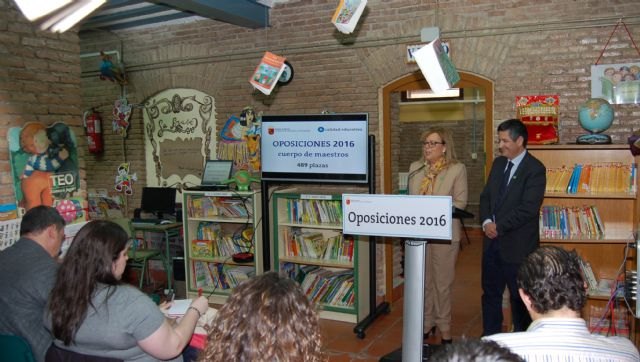 Educación recibe más de 11.000 solicitudes para las oposiciones al cuerpo de maestros que se celebran el próximo 18 de junio - 1, Foto 1