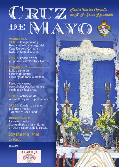 El Resucitado preparado para las Cruces de Mayo - 1, Foto 1