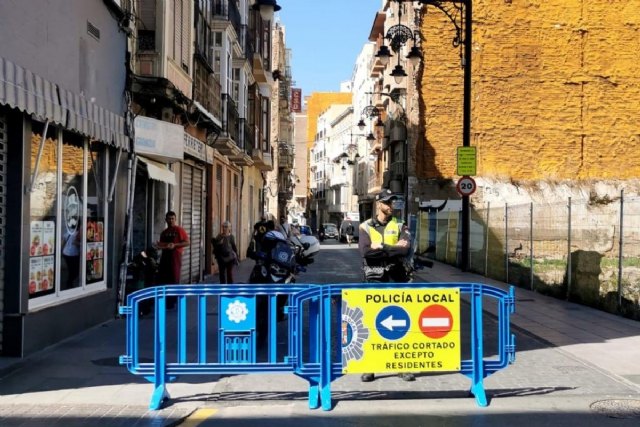 Cerrado el tráfico al casco urbano de Cartagena por las Cruces de Mayo - 1, Foto 1