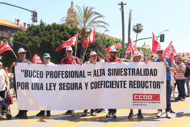 IU-Verdes y Podemos reclaman más seguridad laboral en el buceo profesional - 1, Foto 1