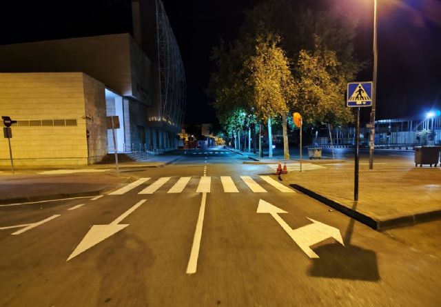 Un total de 26 pedanías mejoran su seguridad vial gracias al repintado de la señalización horizontal - 3, Foto 3