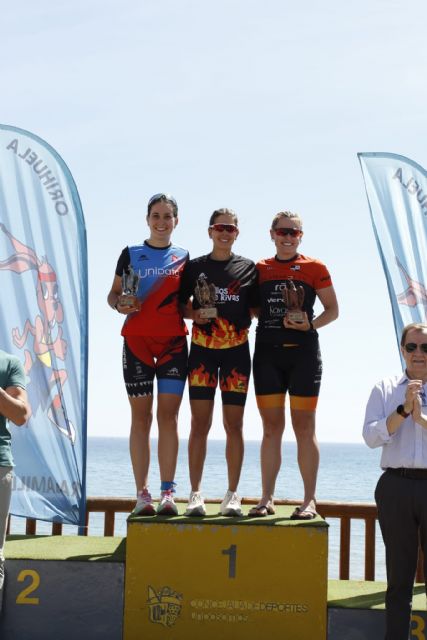 Jesús Montoya y Verónica Gutiérrez, ganadores del XI Triatlón Playas de Orihuela - 2, Foto 2