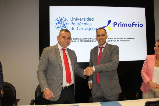 Estudiantes de Agrónomos, Industriales y ‘Teleco’ de la UPCT se iniciarán en logística 4.0 con la cátedra Primafrío - 1, Foto 1