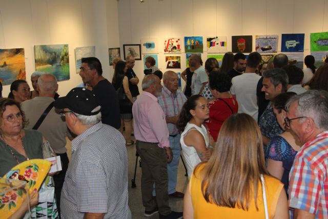 Los alumnos del taller de arte exponen Entre el cielo y la sal - 2, Foto 2