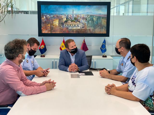 El Alcalde de Torre Pacheco, Antonio León recibe al actual Coronel Director de la AGA, Manuel de La Chica - 4, Foto 4