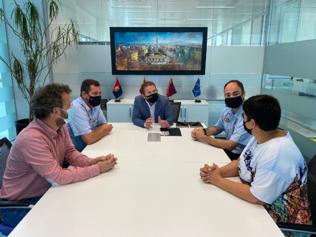 El Alcalde de Torre Pacheco, Antonio León recibe al actual Coronel Director de la AGA, Manuel de La Chica - 5, Foto 5