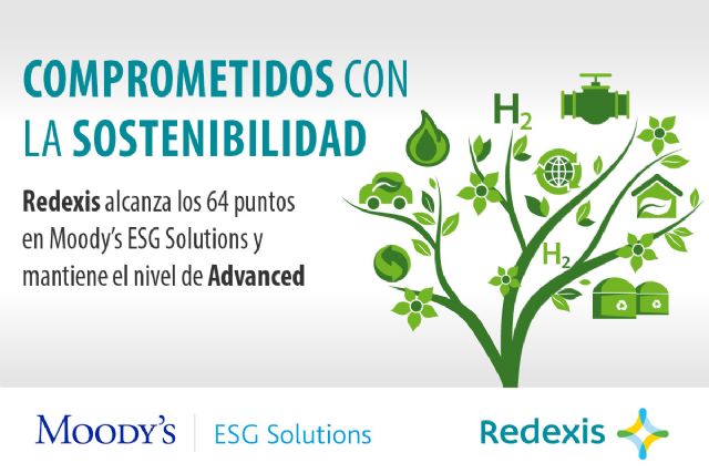 Moody’s ESG Solutions: Redexis se mantiene en nivel “Advanced” - 1, Foto 1