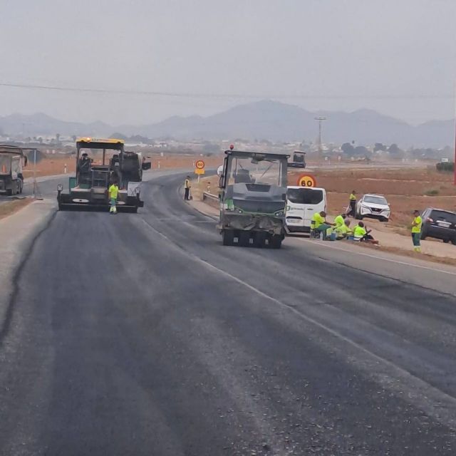 MC, vecinos y trabajadores de Sabic fuerzan al Gobierno regional a iniciar las obras de la carretera que une Miranda y la factoría de La Aljorra - 1, Foto 1