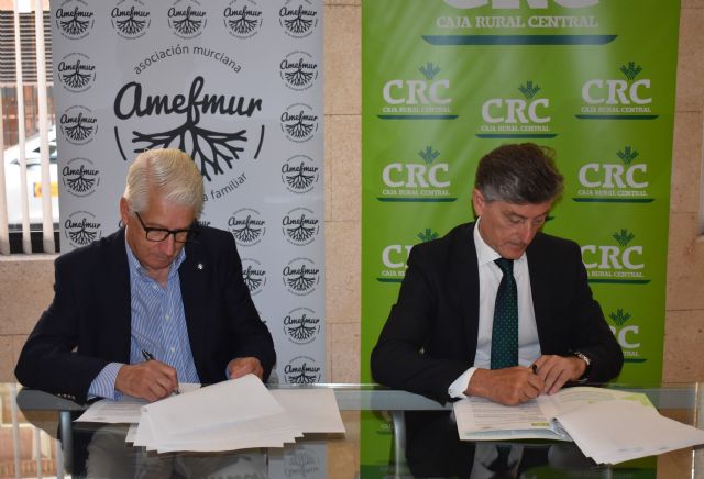 Amefmur y Caja Rural Central refuerzan su colaboración para potenciar el desarrollo de las empresas familiares de la Región - 1, Foto 1