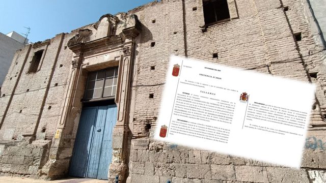 HUERMUR exige a la CARM que cumpla la sentencia que obliga a incoar como BIC el Convento de los Mínimos de Alcantarilla - 3, Foto 3