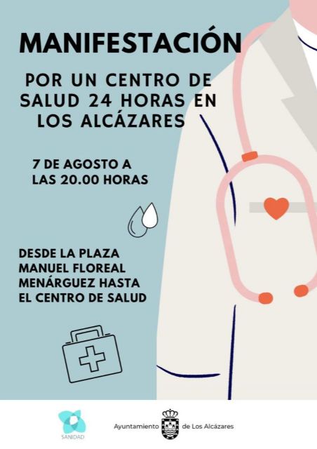 Los Alcázares reivindicará la atención sanitaria 24 horas con una manifestación el miércoles 7 de agosto - 2, Foto 2