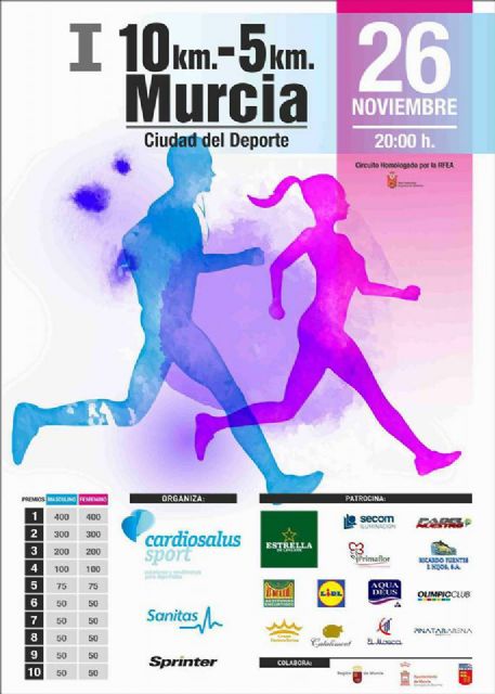 El 26 de noviembre, un 10K de talla internacional en la capital