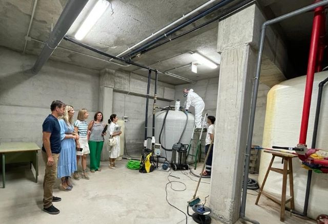 El Ayuntamiento realiza, antes del comienzo del curso, los trabajos de control de legionelosis en los 38 colegios de Lorca - 1, Foto 1