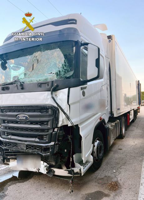 La Guardia Civil detiene a la conductora de un camión que se dio a la fuga después de causar un siniestro vial con cuatro heridos - 1, Foto 1