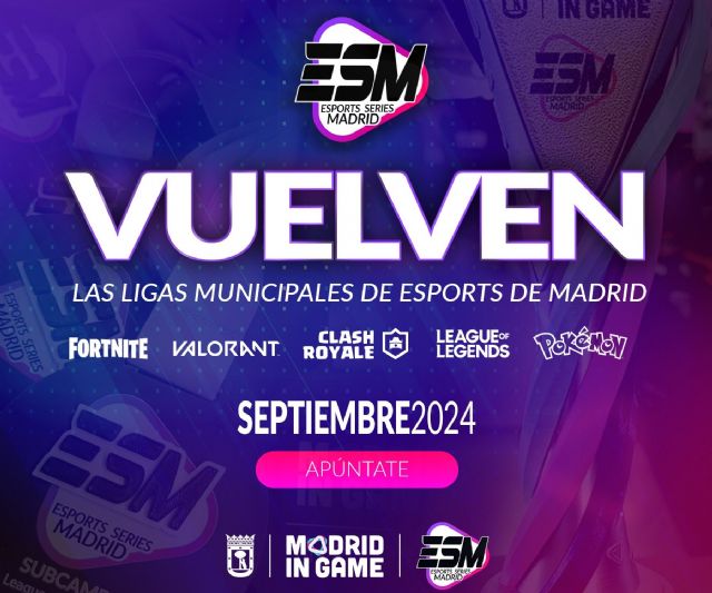 Madrid in Game estrena la segunda vuelta de las ligas municipales de eSports - 1, Foto 1